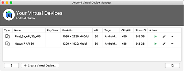virtual device manager